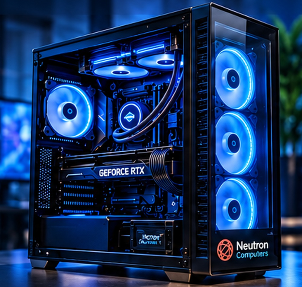High-performance custom gaming PC