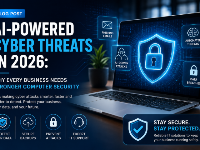AI-Powered Cyber Threats in 2026: Why Every Business Needs Stronger Computer Security